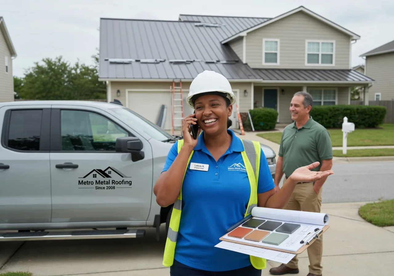 Storm Damage Metal Roof Repair in Lebanon, WI